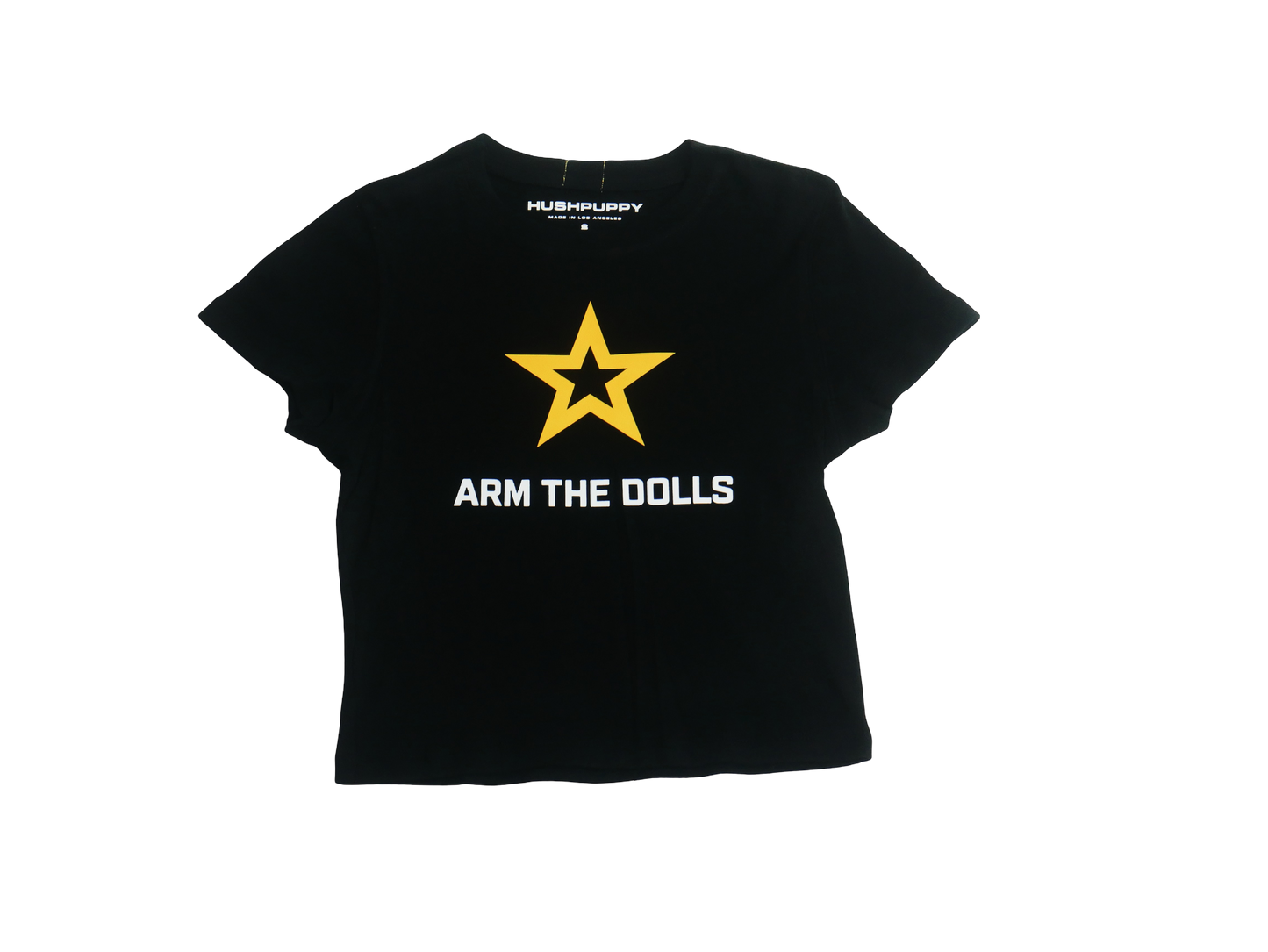 Arm The Dolls cropped tee
