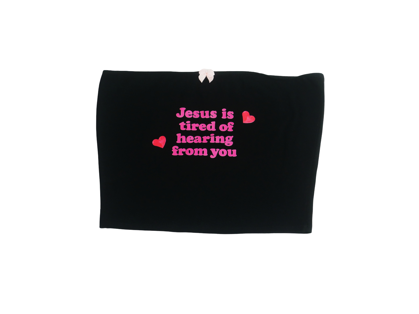 black Jesus is Tired crop top